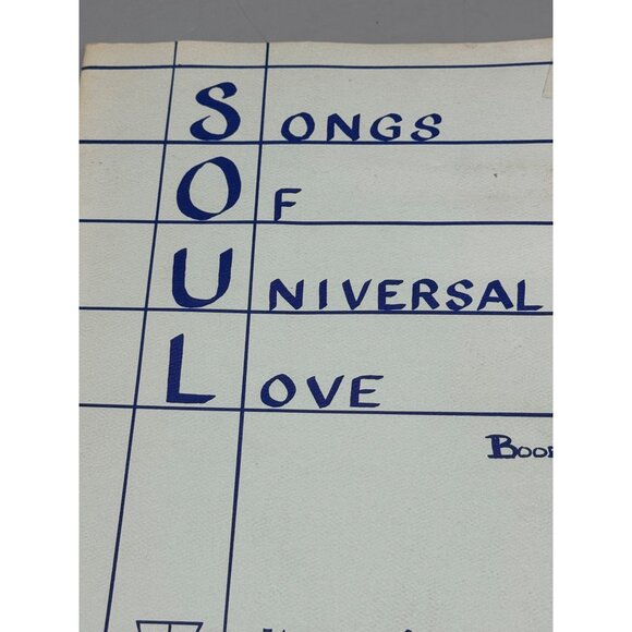 Songs Of Universal Love Book One By John Paul Thommen 1973 Sheet Music READ - Picture 2 of 12